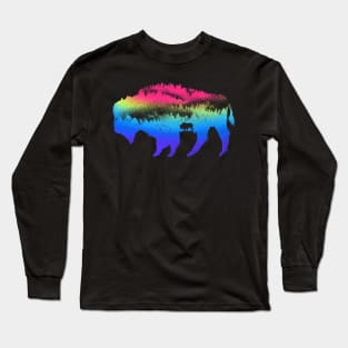Bison nature Long Sleeve T-Shirt